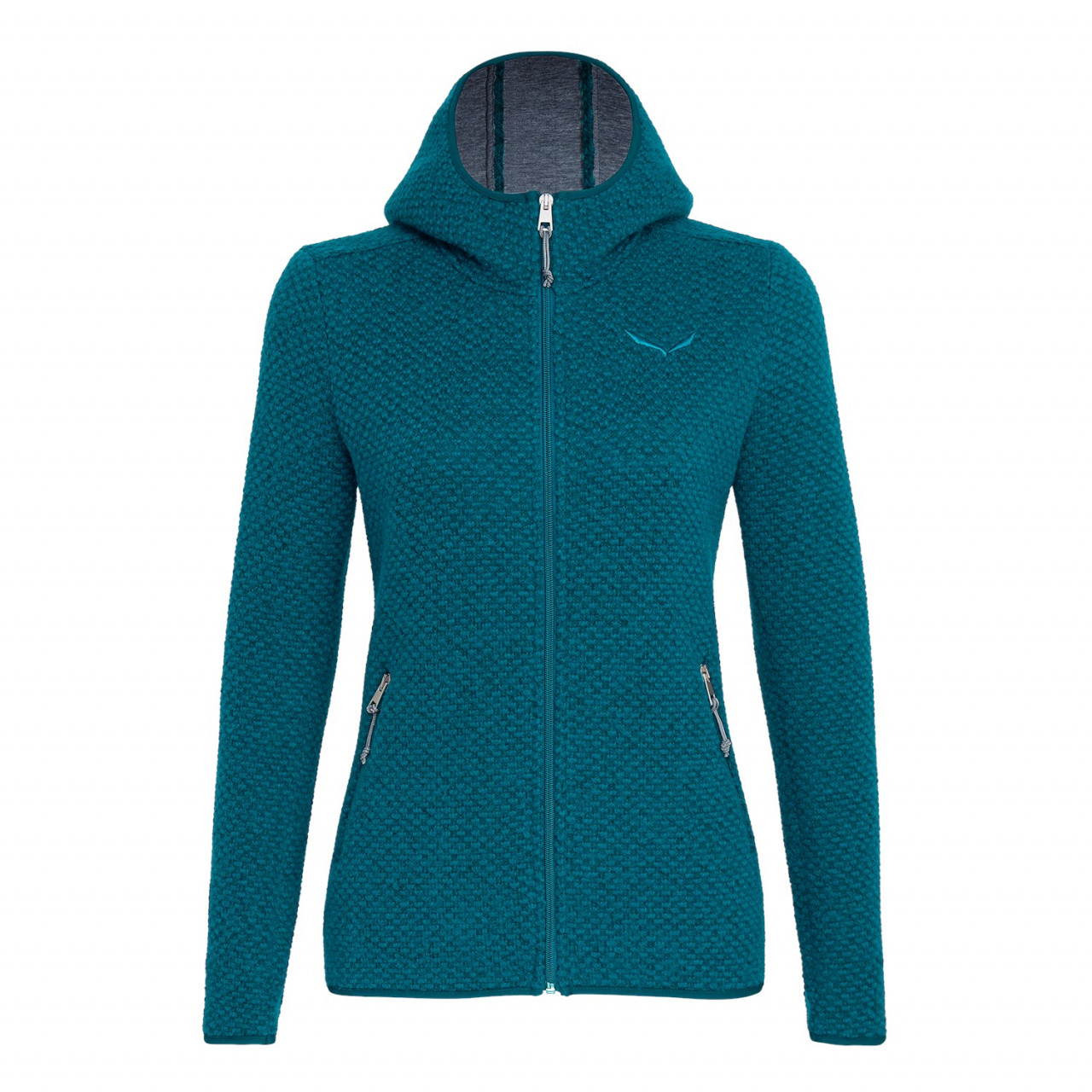 Chaqueta Plumas Salewa Woolen Mujer Azules Mexico (OL5187093)